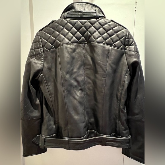 Excellent Quality Swedish Women’s Leather Jacket designed by Marie Serneholt. - Picture 2 of 4